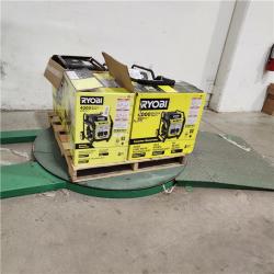 Dallas Location - As-Is RYOBI 4000-Watt Inverter Generator( Lot Of 4)