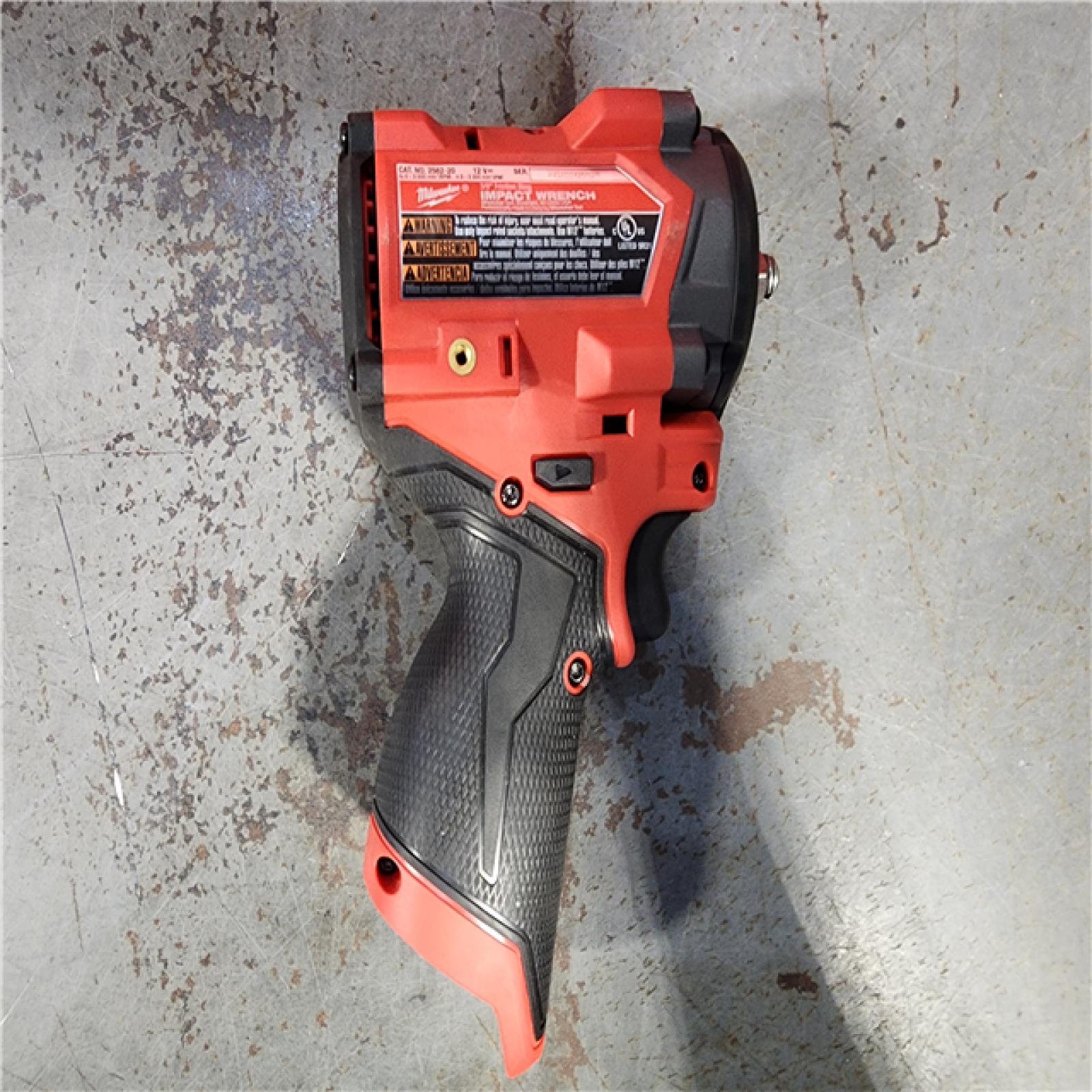 HOUSTON LOCATION - AS-IS (APPEARS LIKE NEW) Cordless Impact Wrench,3/8 in,12 V