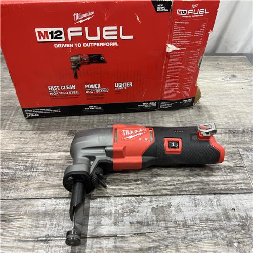 AS-IS Milwaukee M12 FUEL Brushless Cordless 16 Gauge Variable Speed Nibbler (Tool Only)