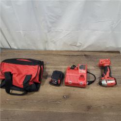 AS-IS Milwaukee M18 Compact Brushless 1/4  Hex Impact Driver Kit