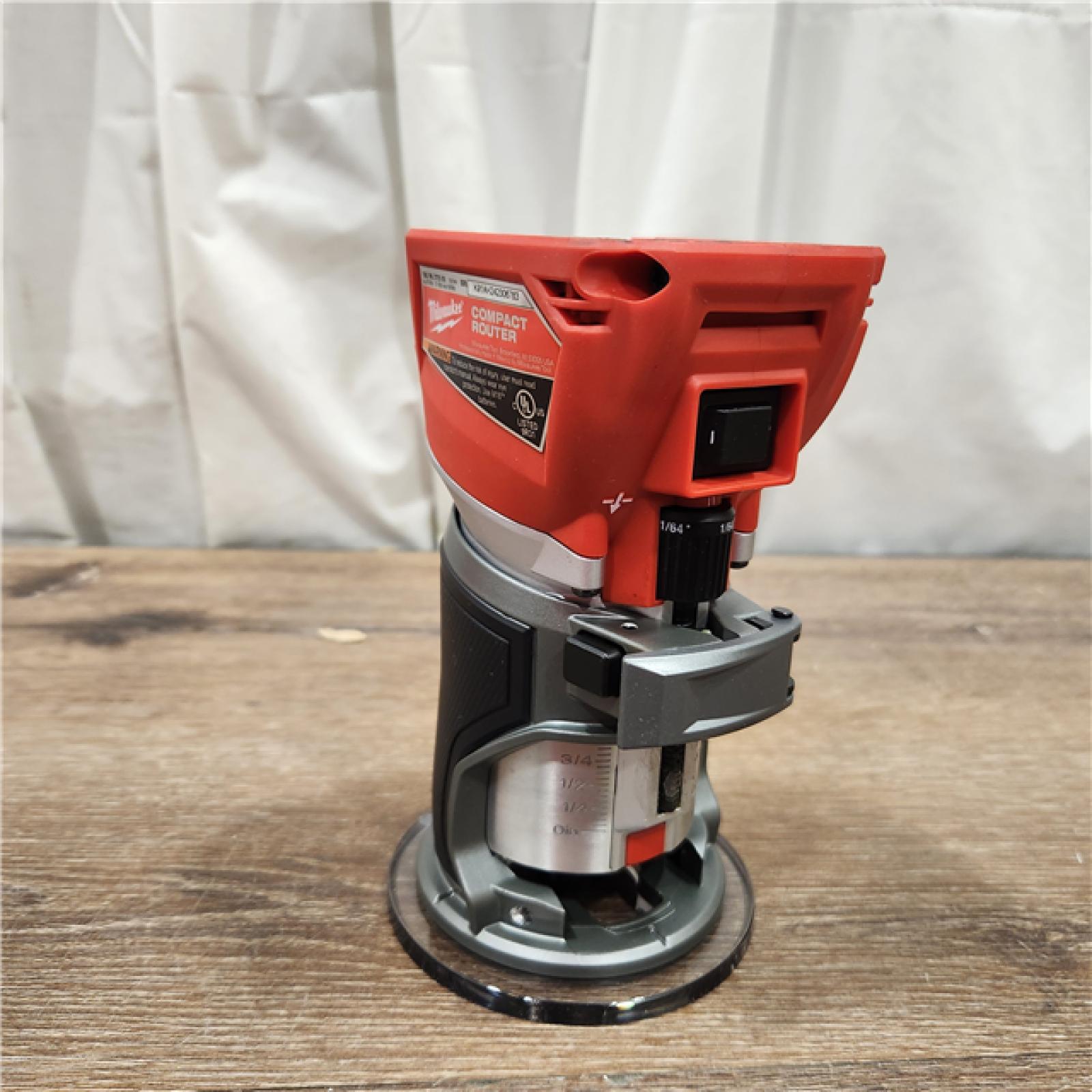 AS-IS Milwaukee M18 FUEL Compact Router Bare