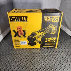 HOUSTON LOCATION - AS-IS (APPEARS LIKE NEW) 20V MAX XR Cordless Brushless 7 in. Variable Speed Rotary Polisher with (2) 20V 5.0Ah Batteries and Charger