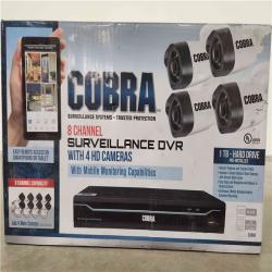 Phoenix Location NEW Cobra 8 Channel / 4 Camera Surveillance System