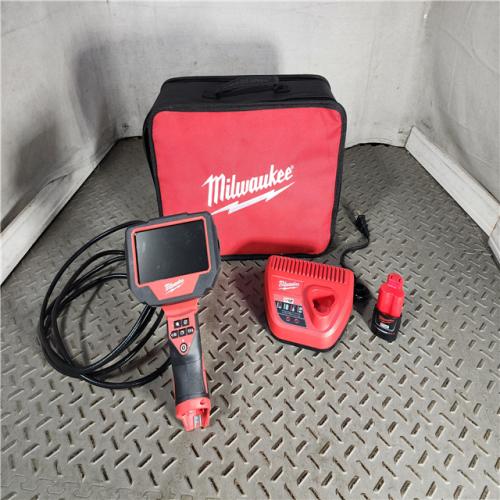 HOUSTON LOCATION - AS-IS M12 12V Lithium-Ion Cordless M-SPECTOR 360-Degree 4 Ft. Inspection Camera Kit