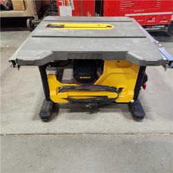 AS-IS 15 Amp Corded 8-1/4 in. Compact Portable Jobsite Tablesaw (Stand Not Included)