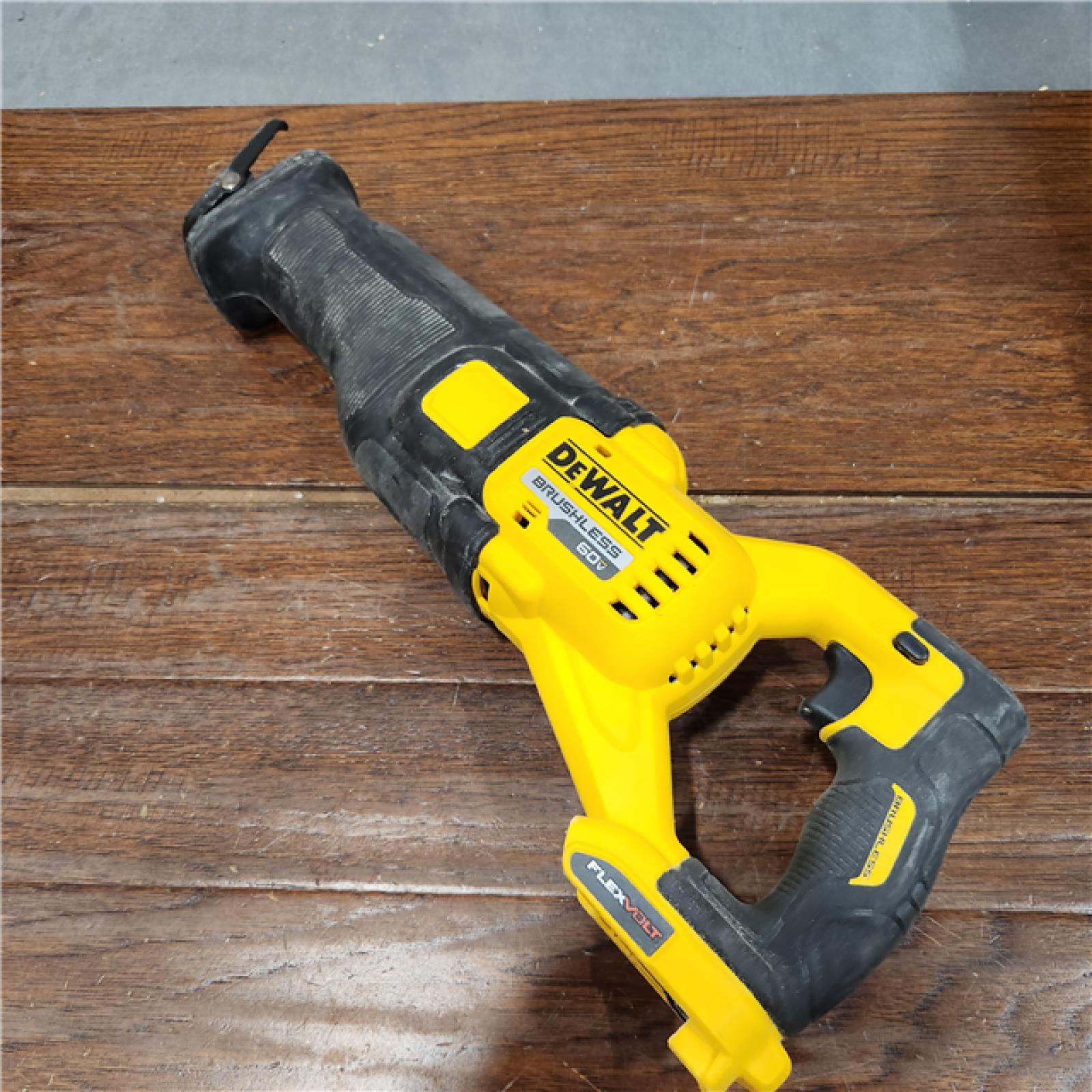 AS-IS DeWalt DCS389B FLEXVOLT 60V MAX Cordless Brushless Reciprocating Saw (Tool-Only)