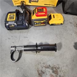 HOUSTON LOCATION - AS-IS DEWALT 20V MAX Cordless Brushless Hammer Drill/Driver 2 Tool Combo Kit with FLEXVOLT ADVANTAGE