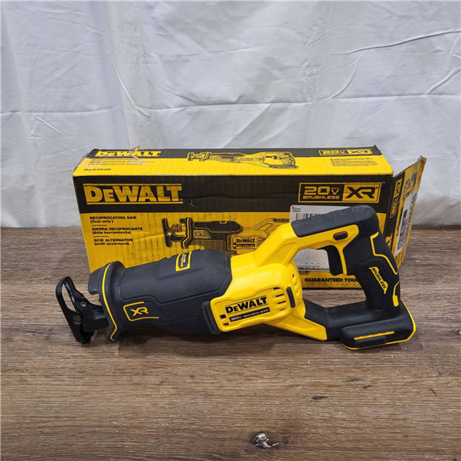 AS-IS 20V MAX XR Cordless Brushless Reciprocating Saw (Tool Only)