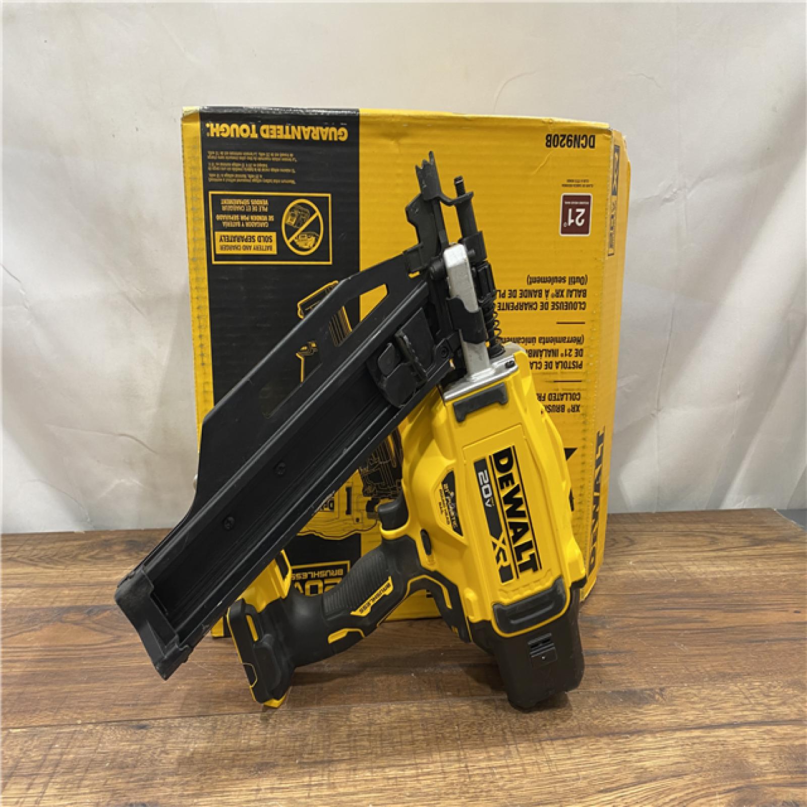 AS-IS DEWALT 20-Volt 21Â° Cordless Framing Nailer (Tool-Only)