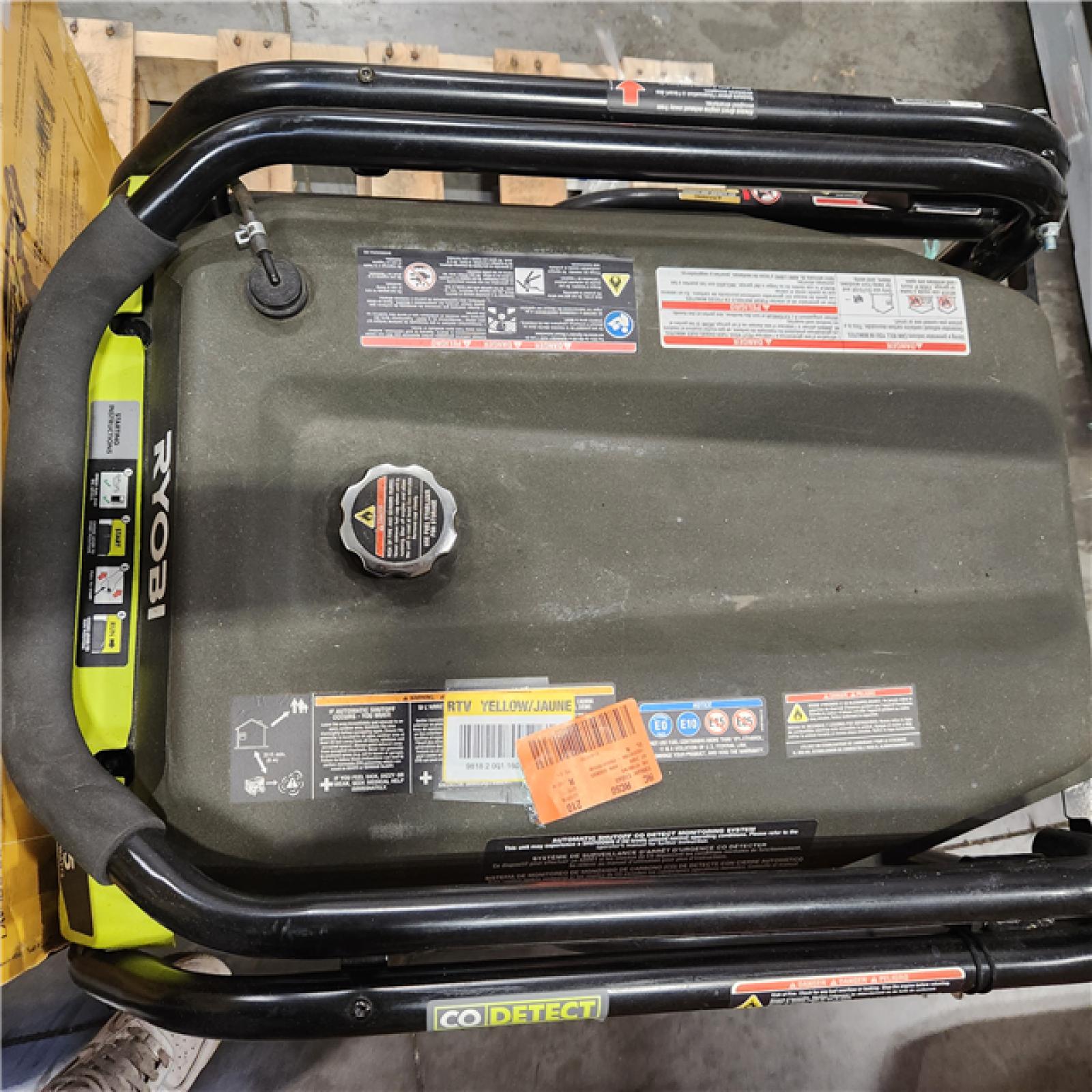 Dallas Location - As-Is RYOBI 6500-Watt Generator