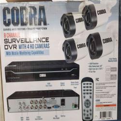 Phoenix Location NEW Cobra 8 Channel / 4 Camera Surveillance System