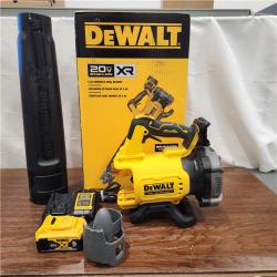 AS-IS DeWalt Brushless Cordless Battery Powered Handheld Leaf Blower KIT