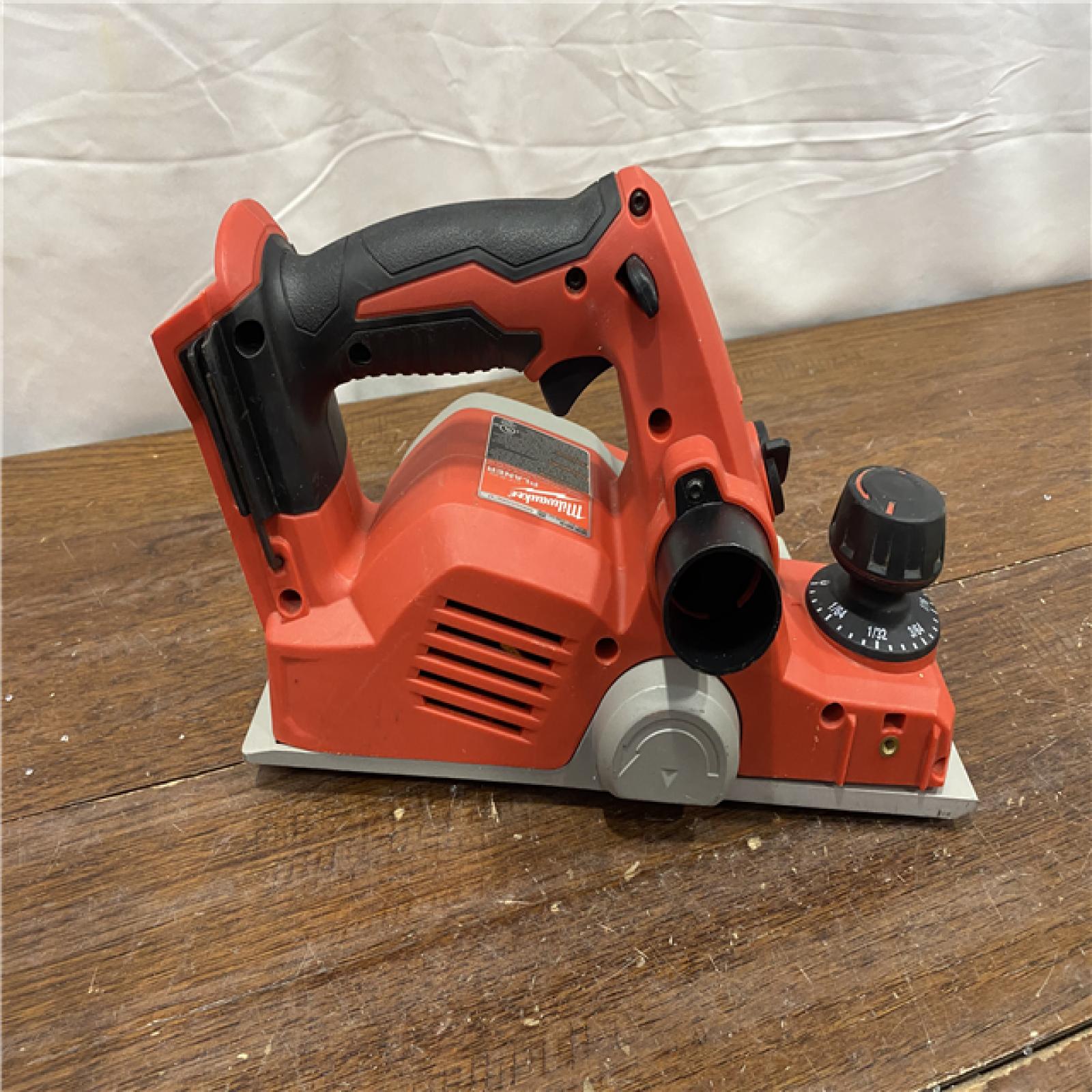 AS-ISMilwaukee M18 18-Volt Lithium-Ion Cordless 3-1/4 in. Planer (Tool-Only)