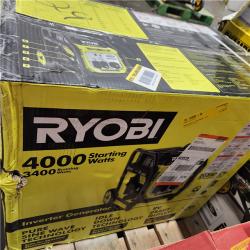 Dallas Location - NEW- RYOBI 4000-Watt  Inverter Generator