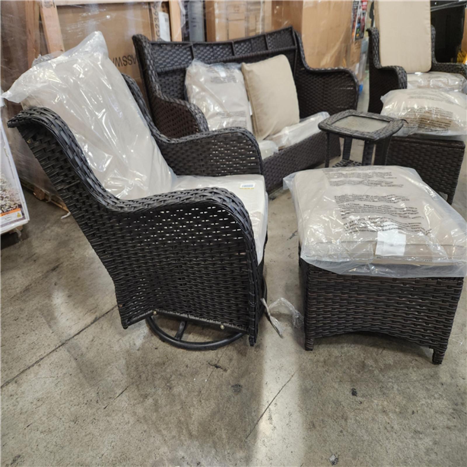 Phoenix Location Wicker Patio Set Home Improvement Pallet