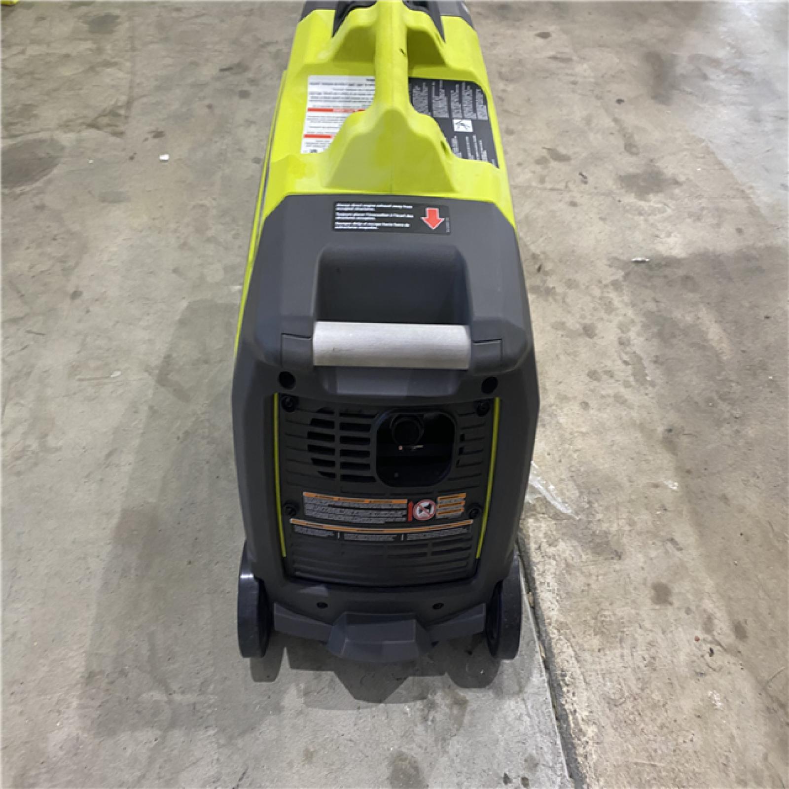 Houston location AS-IS RYOBI Generador Inversor De 2300 Watts Con Bluetooth Y Onda Sinusoidal Pura