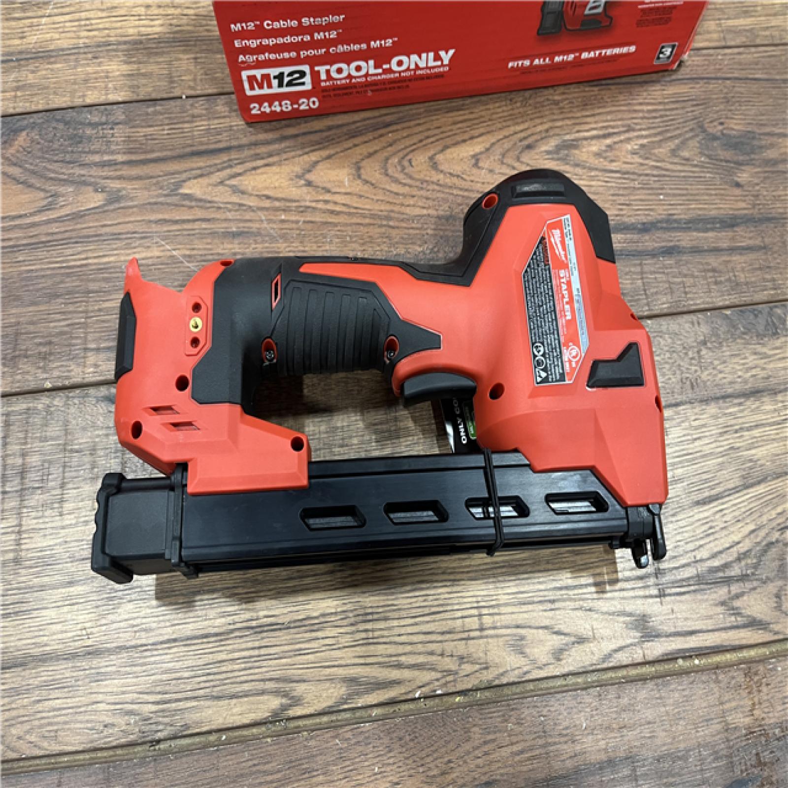 AS-IS Milwaukee M12 Cable Stapler