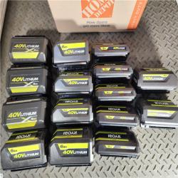 HOUSTON LOCATION - AS-IS RYOBI BATTERY PACK QTY - 15