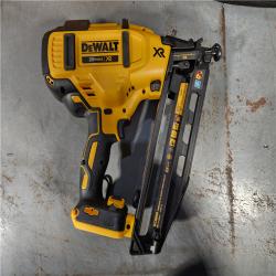 HOUSTON LOCATION - AS-IS DeWalt DCN660D1 20V 16 Gauge Cordless Angled Finish Nailer Kit W/ 2Ah Battery