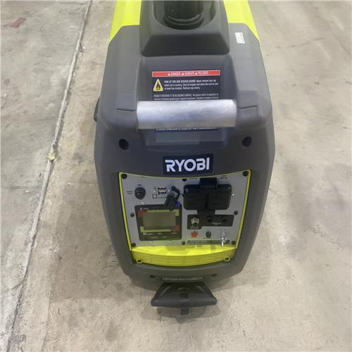 Houston location AS-IS RYOBI 2,300-Watt Recoil Start Bluetooth Super Quiet Gasoline Powered Digital Inverter Generator with CO Shutdown Sensor