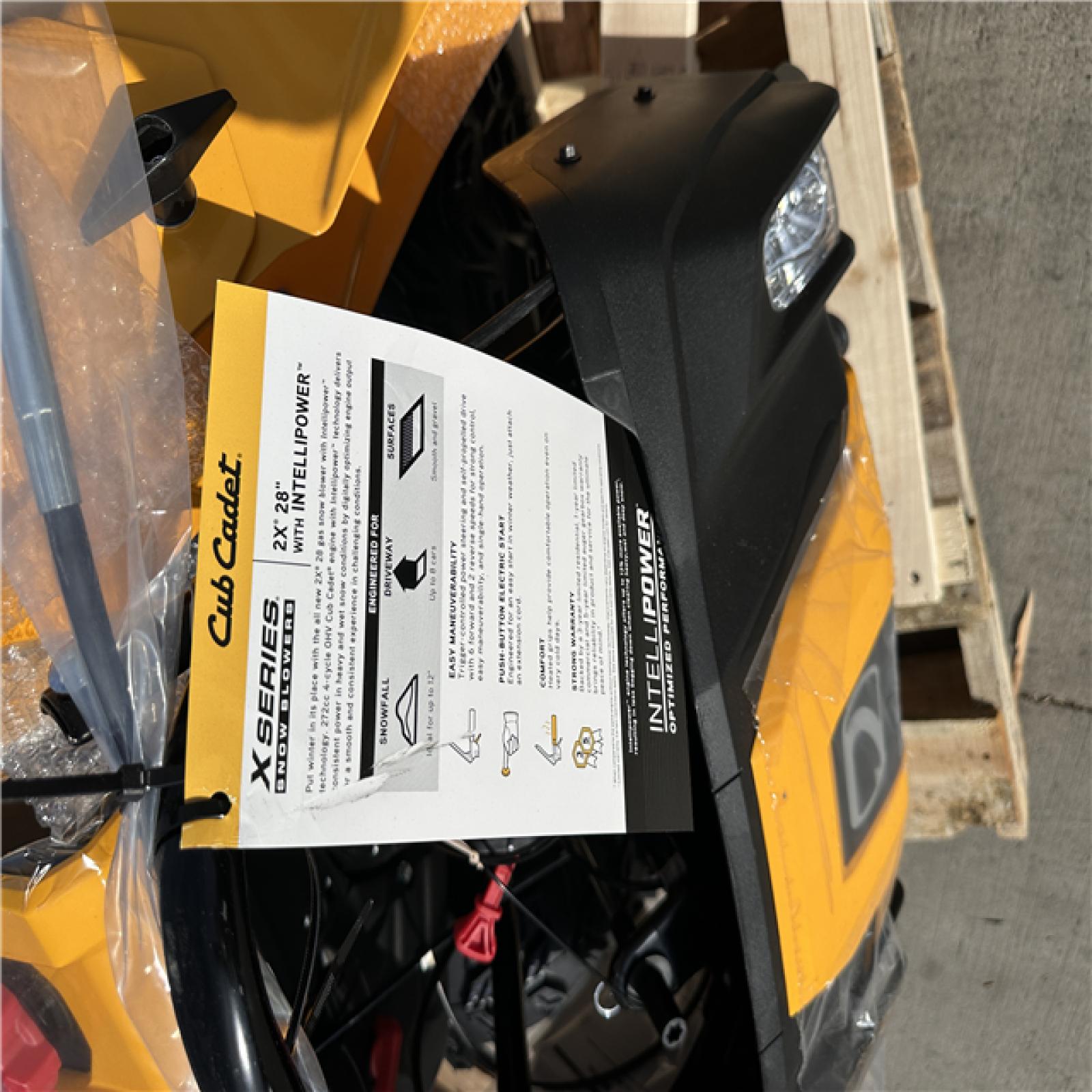 California AS-IS Cub Cadet X Series Snow Blower