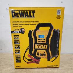 Phoenix Location DEWALT Portable Power 2000 Peak Amp Jump Starter w/Digital Compressor