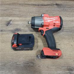 AS-IS Milwaukee 2967-21B M18 FUEL 1/2 High Torque Impact Wrench W/ Friction Ring 5.0Ah Kit