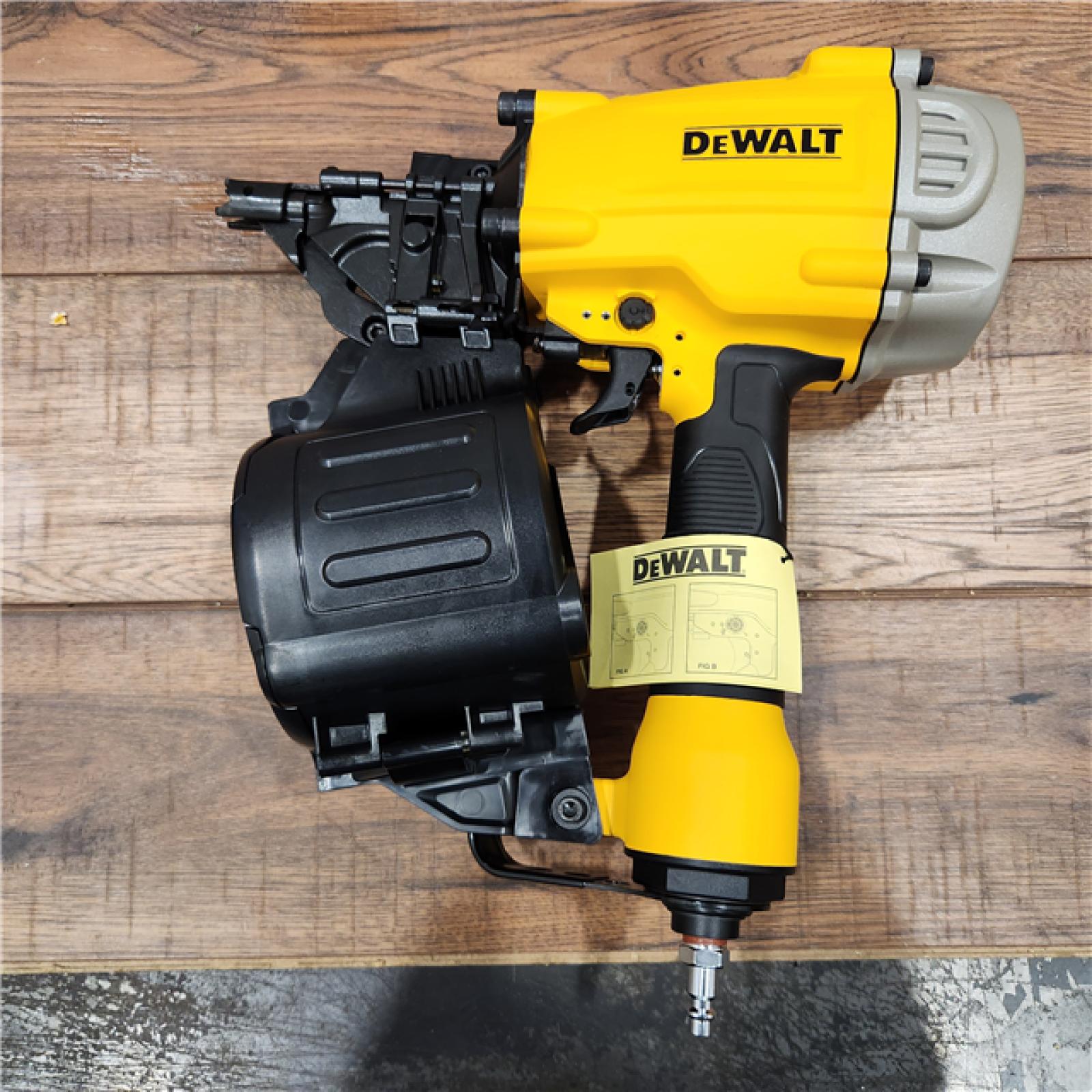 AS-IS DeWalt Pneumatic 15° Coil Framing Nailer