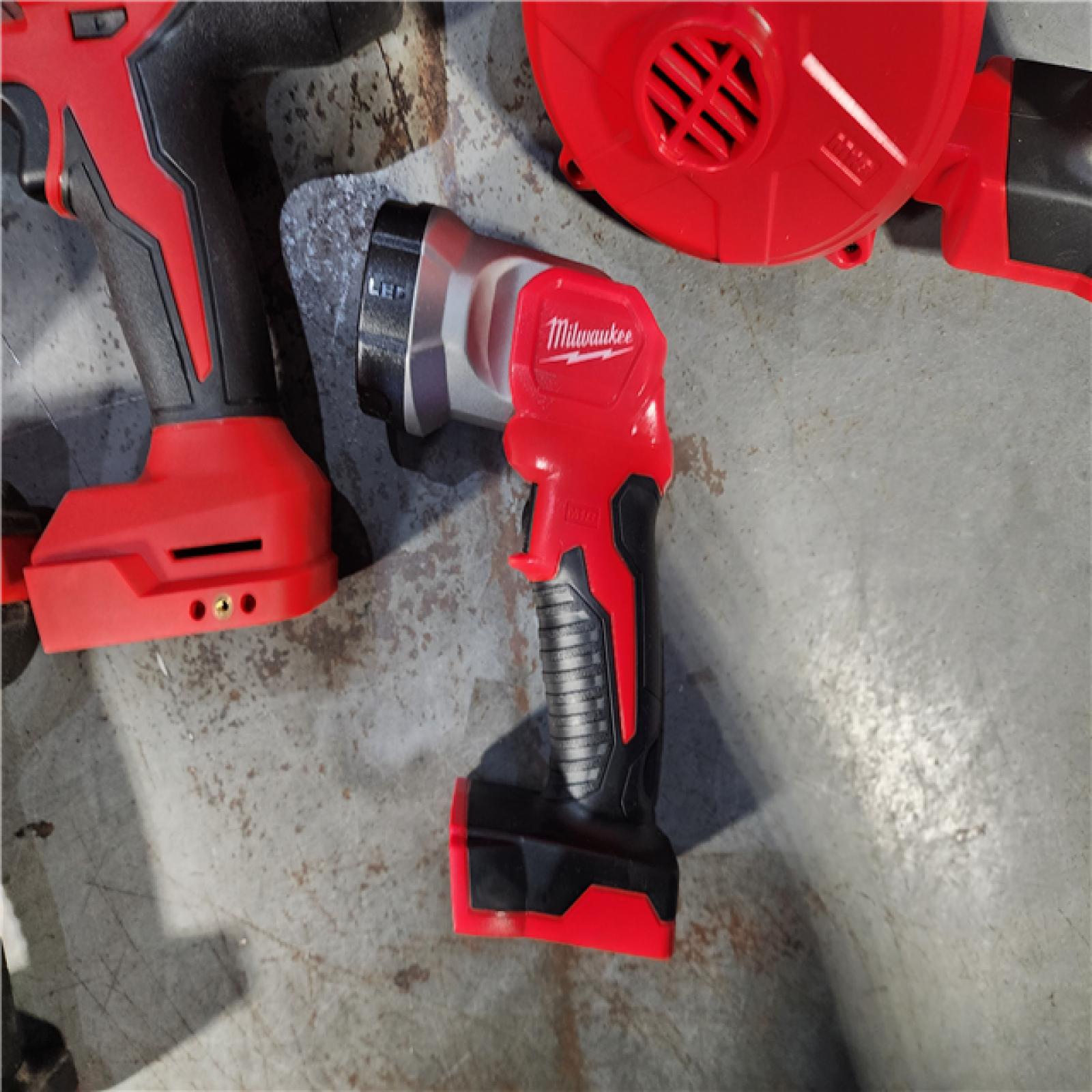 HOUSTON LOCATION - AS-IS (APPEARS LIKE NEW) M18 18-Volt Lithium-Ion Cordless Combo Kit 9-Tool with 2-Batteries, Charger and Tool Bag