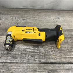 AS-IS Dewalt 20V MAX Lithium Ion Cordless Right Angle Drill (3/8-Inch)