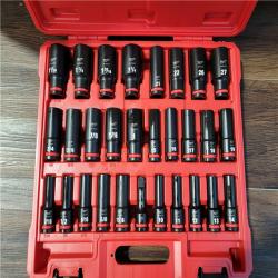 CALIFORNIA NEW MILWAUKEE 29PC 1/2 DRIVE IMPACT SOCKET KIT