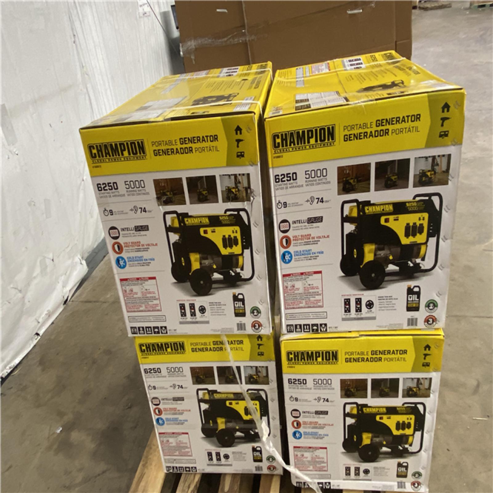 Houston Location AS IS - Champion Generator 6250 Watts