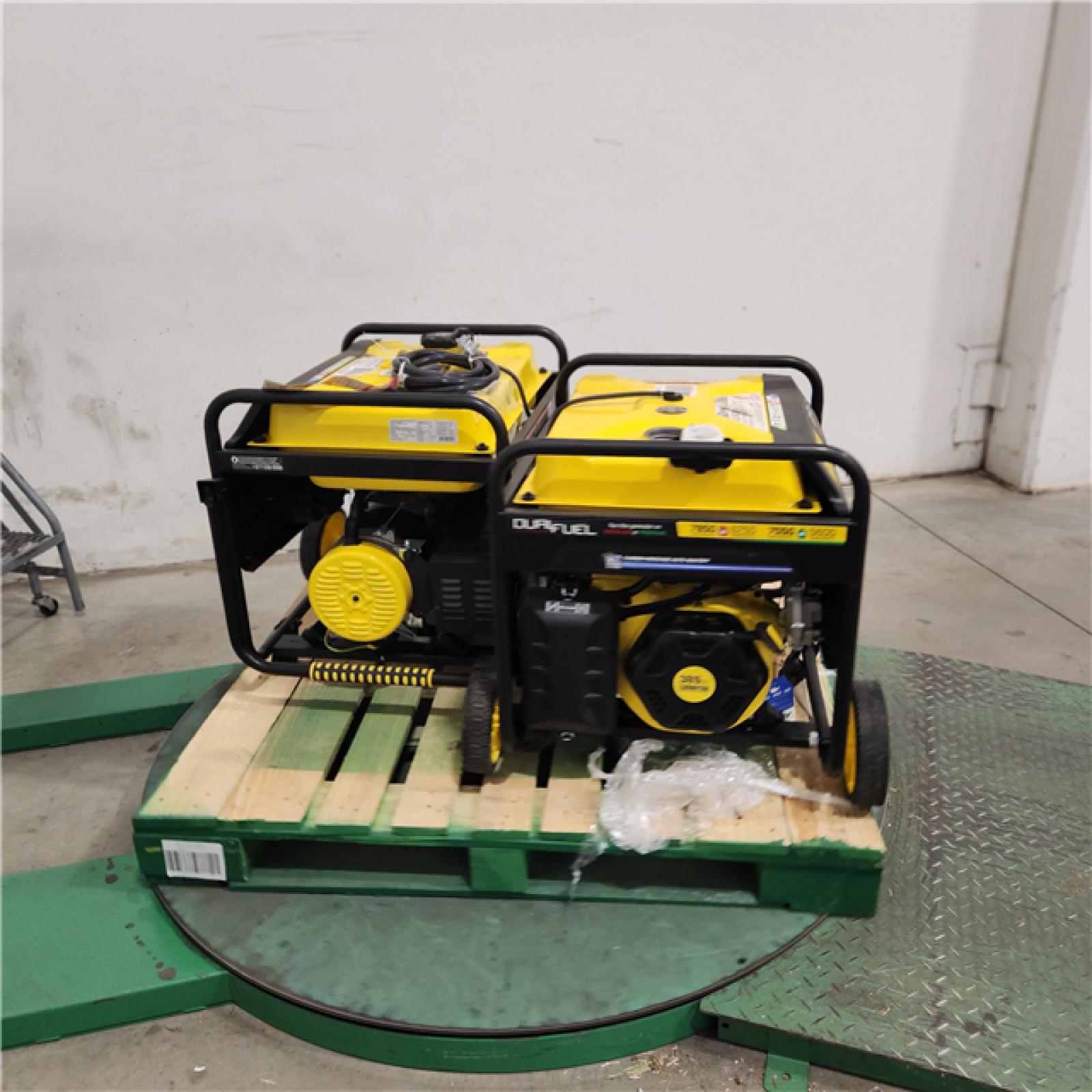 Dallas Location - As-Is Champion Power Equipment 7850/6250-Watt Gasoline Portable Generator(Lot Of 2)