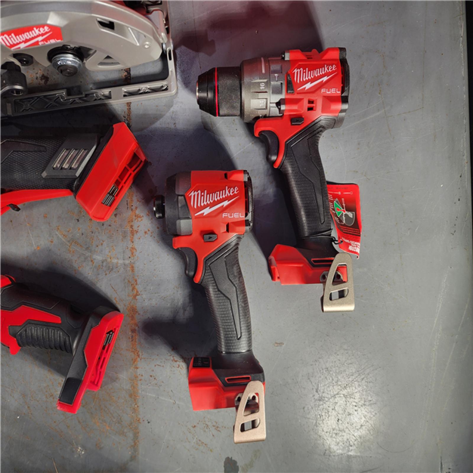 HOUSTON LOCATION - AS-IS (APPEARS LIKE NEW) Milwaukee  M18 FUEL 5-TOOL COMBO KIT