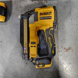 HOUSTON LOCATION - AS-IS DEWALT ATOMIC 20V MAX Lithium Ion Cordless 23 Gauge Pin Nailer Kit with 2.0Ah Battery and Charger