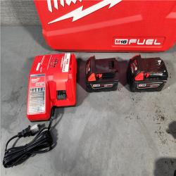 HOUSTON LOCATION - AS-IS Milwaukee M18 FUEL 18V Lithium-Ion Brushless Cordless Hammer Drill and Impact Driver Combo Kit (2-Tool) with 2 Batteries