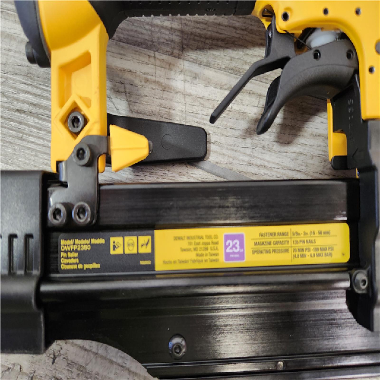 Phoenix Location NEW DEWALT 23-Gauge 2 in. Pin Nailer