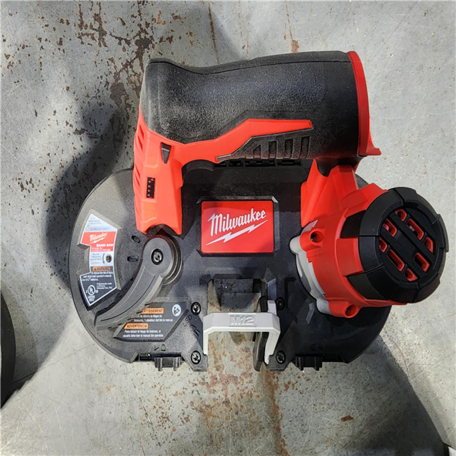 HOUSTON LOCATION - AS-IS (2) M12 CORDLESS SUB-COMPACT BAND SAW