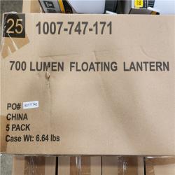 Phoenix Location Defiant 700 Lumens Floating Weatherproof Lantern 5-Pack (44 Boxes)