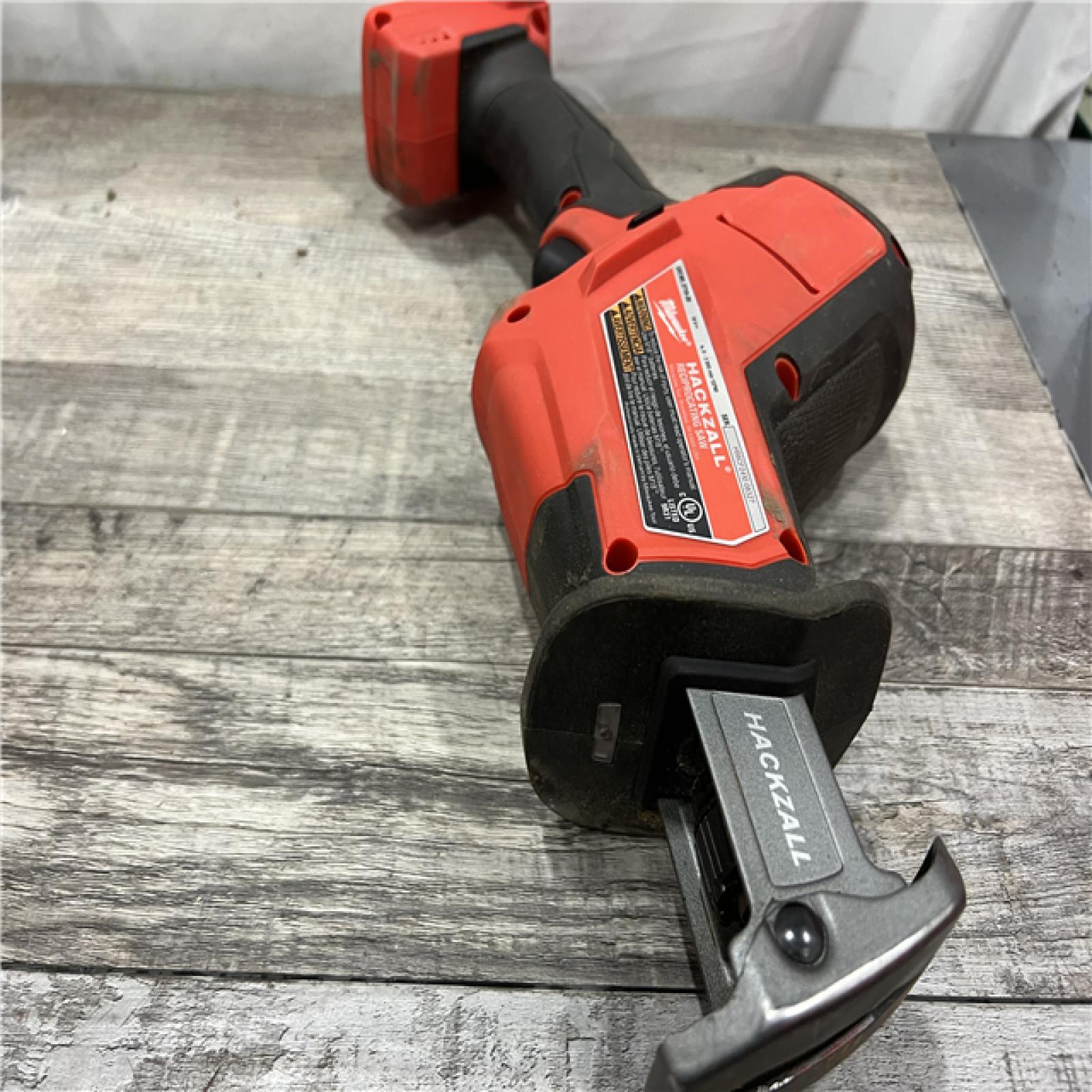 AS-IS MILWAUKEE M18 FUEL 18V Lithium-Ion Brushless Cordless HACKZALL Reciprocating Saw (Tool-Only)