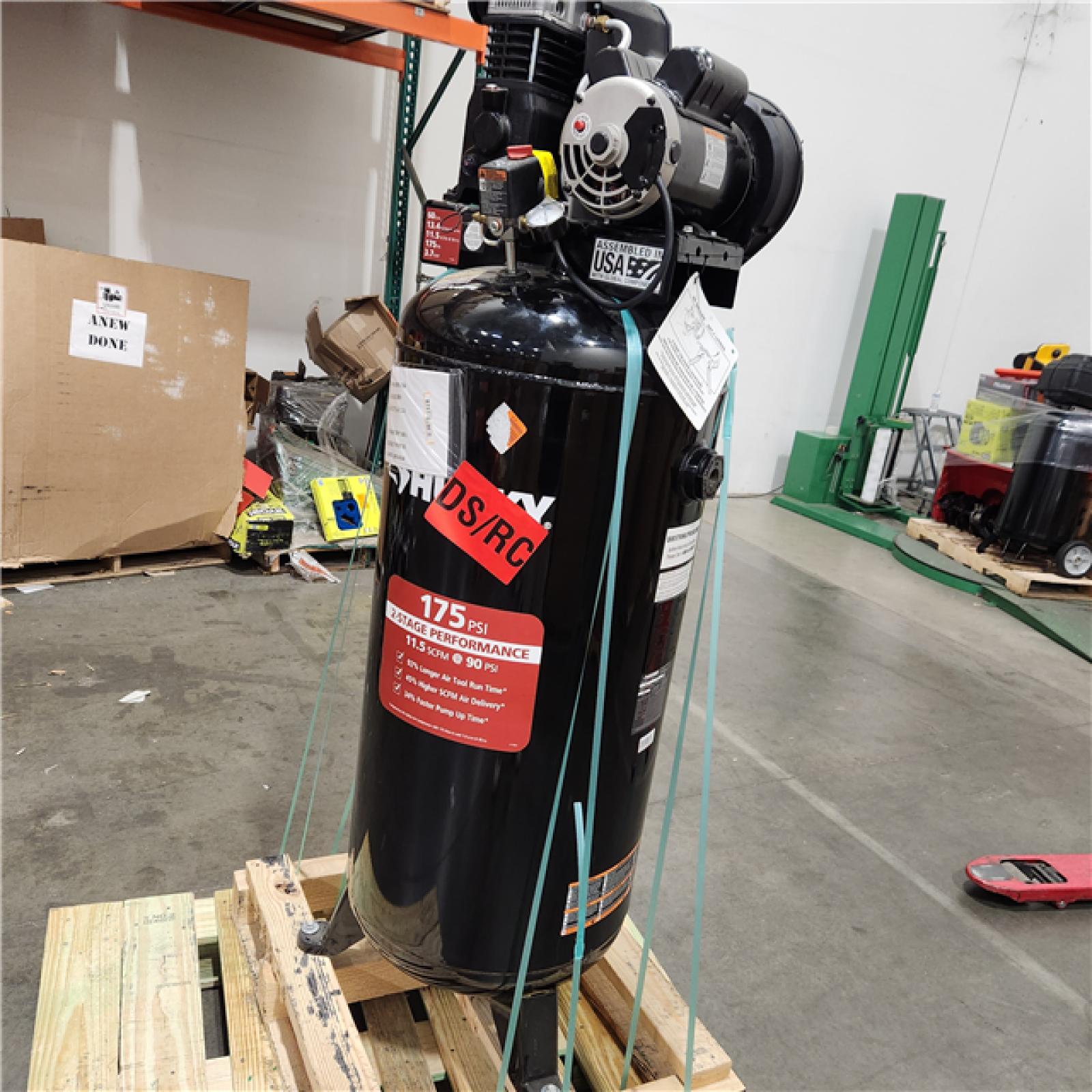 Dallas Location - As-Is Husky 60 Gal. 3.7 HP Electric Air Compressor