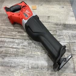 AS-IS Milwaukee  M18 SAWZALL Lithium-Ion Cordless Reciprocating Saw (Tool Only)