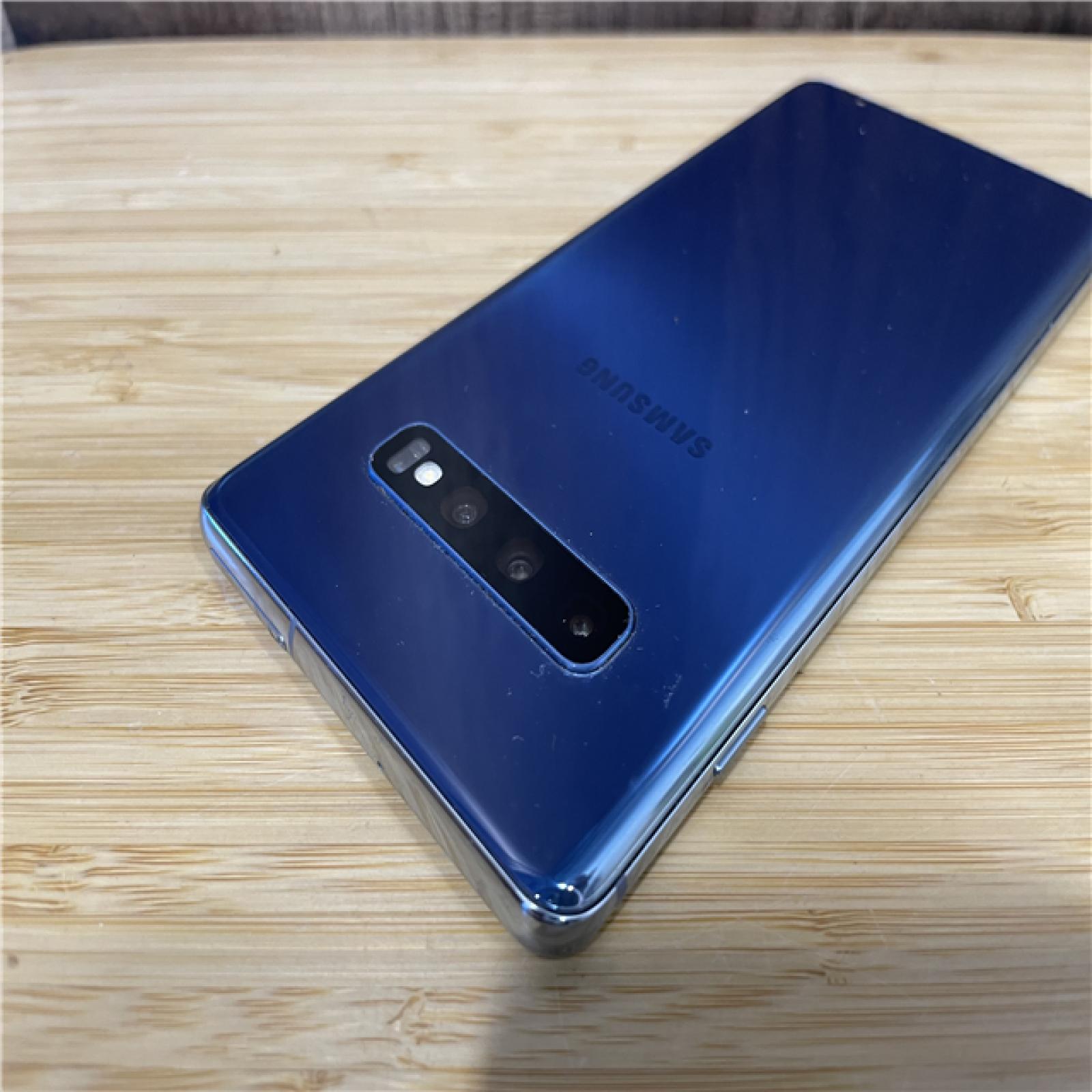 AS-IS Samsung GALAXY S10+ 128 GB Blue