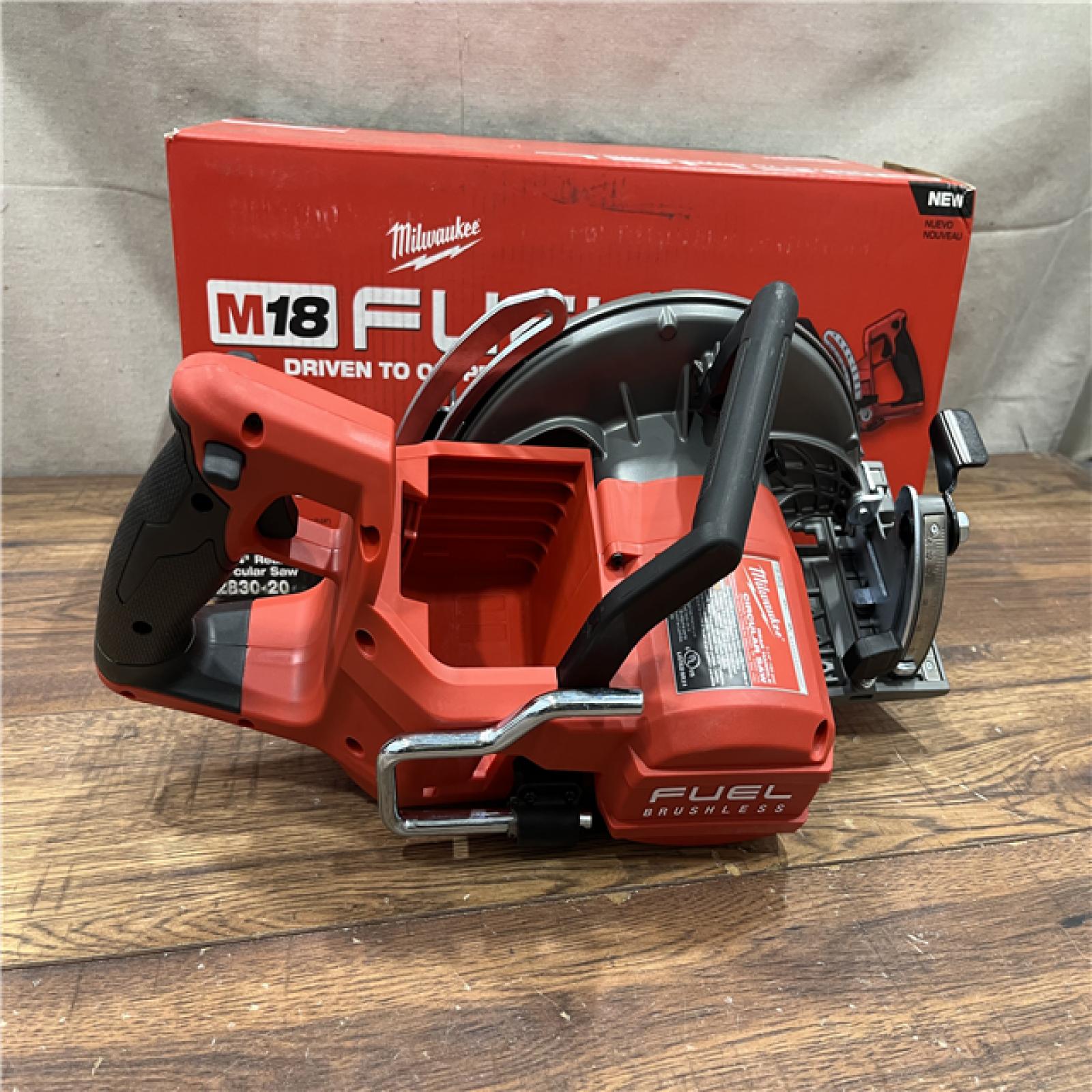 AS-IS Milwaukee 2830-20 Rear Handle Circular Saw M18 FUEL 7-1/4  Cordless Brushless Tool Only