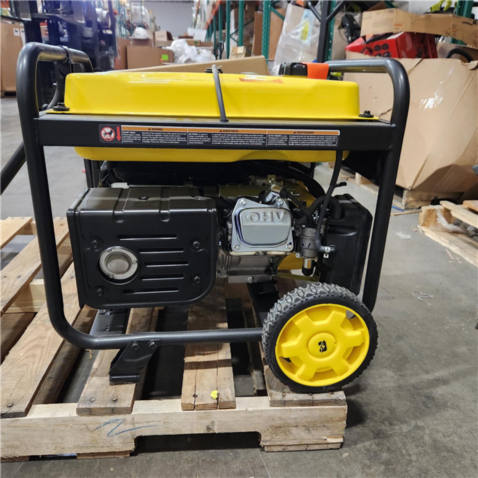 Dallas Location - As-Is  Champion Power Equipment 4250W Dual Fuel Generator