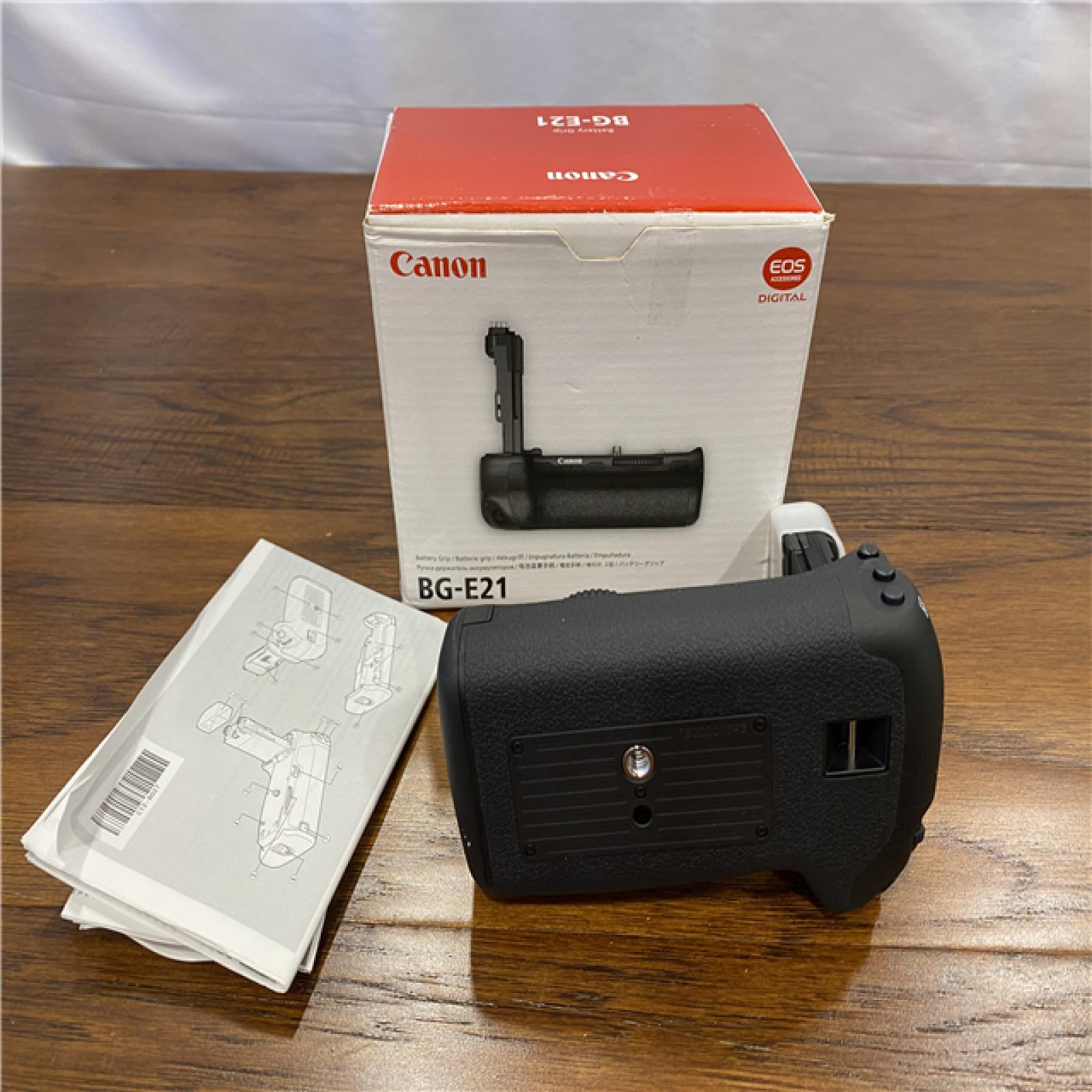 Canon BG-E21 Battery Grip for EOS 6D Mark II DSLR Camera - Appears in like new condition