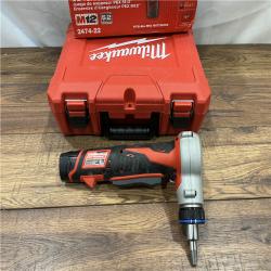 AS IS M12 12-Volt Lithium-Ion Cordless PEX Expansion Tool Kit with (2) 1.5 Ah Batteries, (3) Expansion Heads and Hard Case