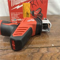 AS-ISMilwaukee 2420-20 HACKZALL M12 Cordless LITHIUM-ION Reciprocating Saw