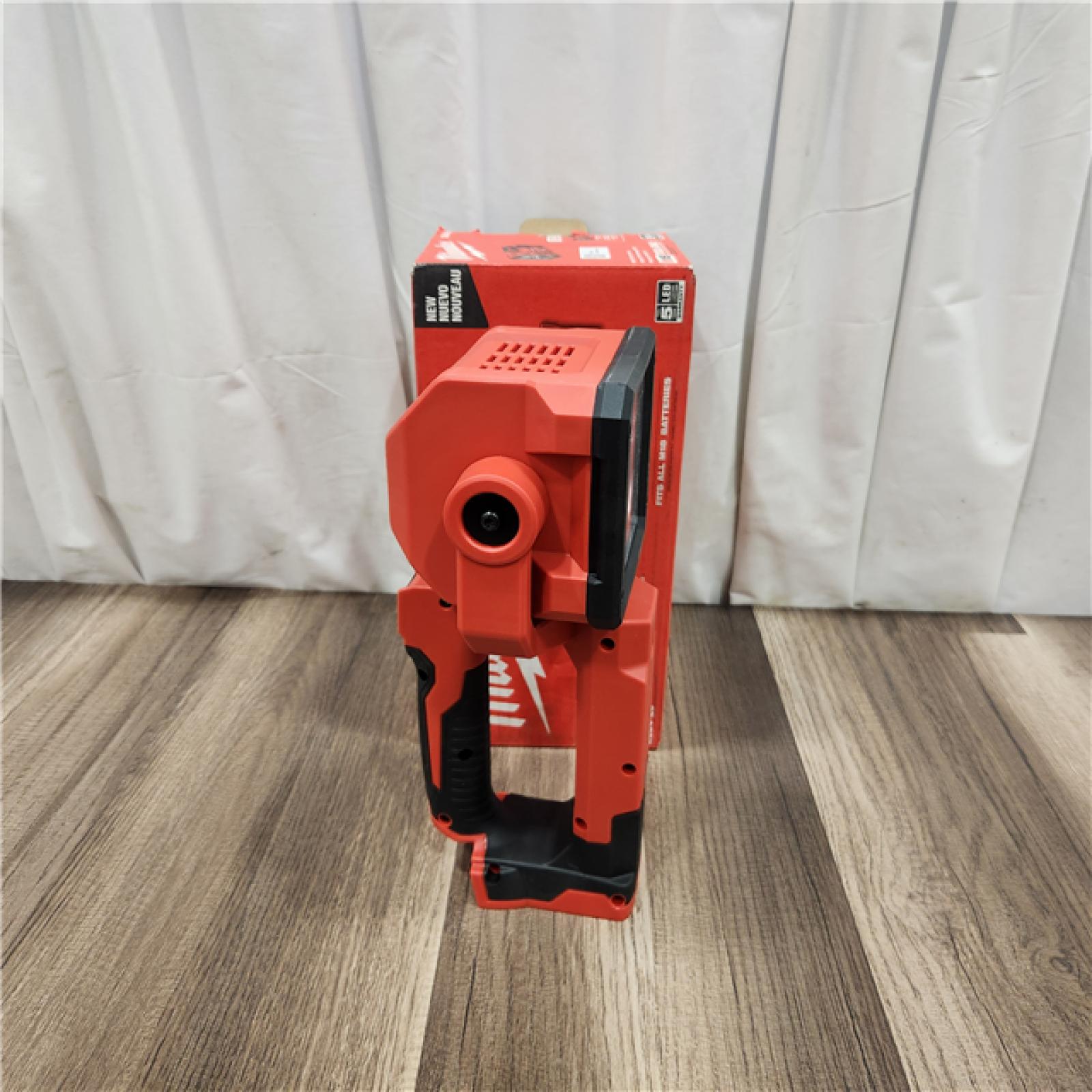 AS IS Milwaukee M18 18-Volt Lithium-Ion Cordless Search Light (Tool-Only)