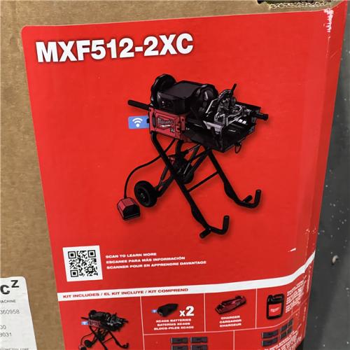 DALLAS LOCATION-  Milwaukee MX FUEL Pipe Threading Machine MXF512-2XC